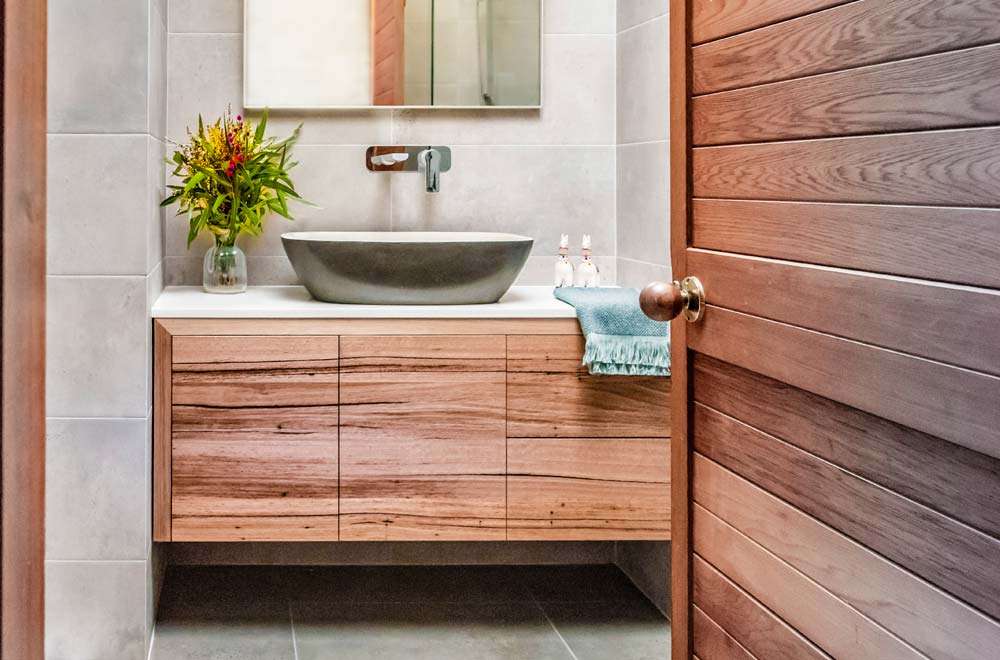 Solid Timber Bathroom Vanity Units