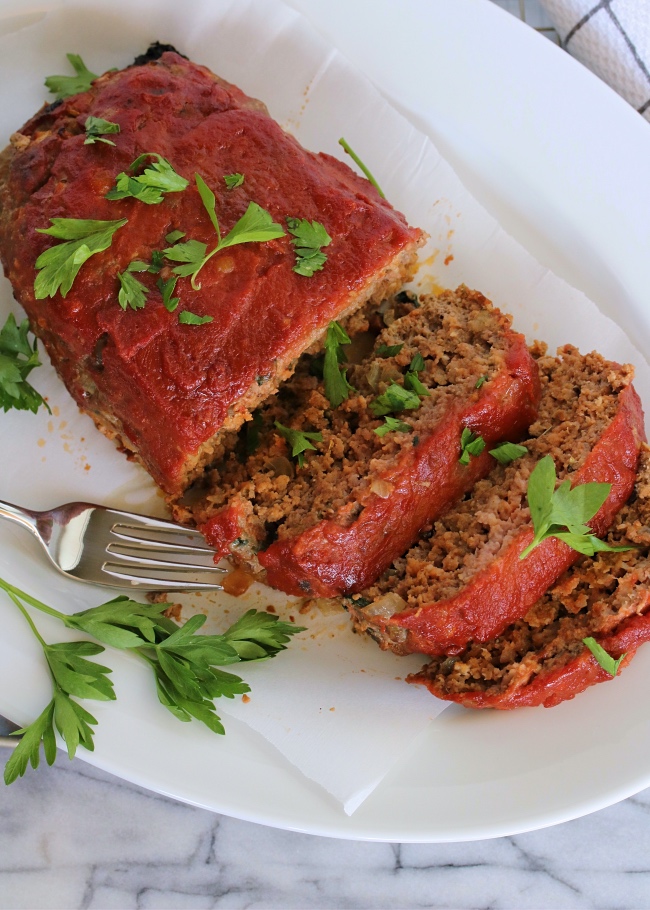 Italian Style Meatloaf PALEO, Whole30 Just Jessie B