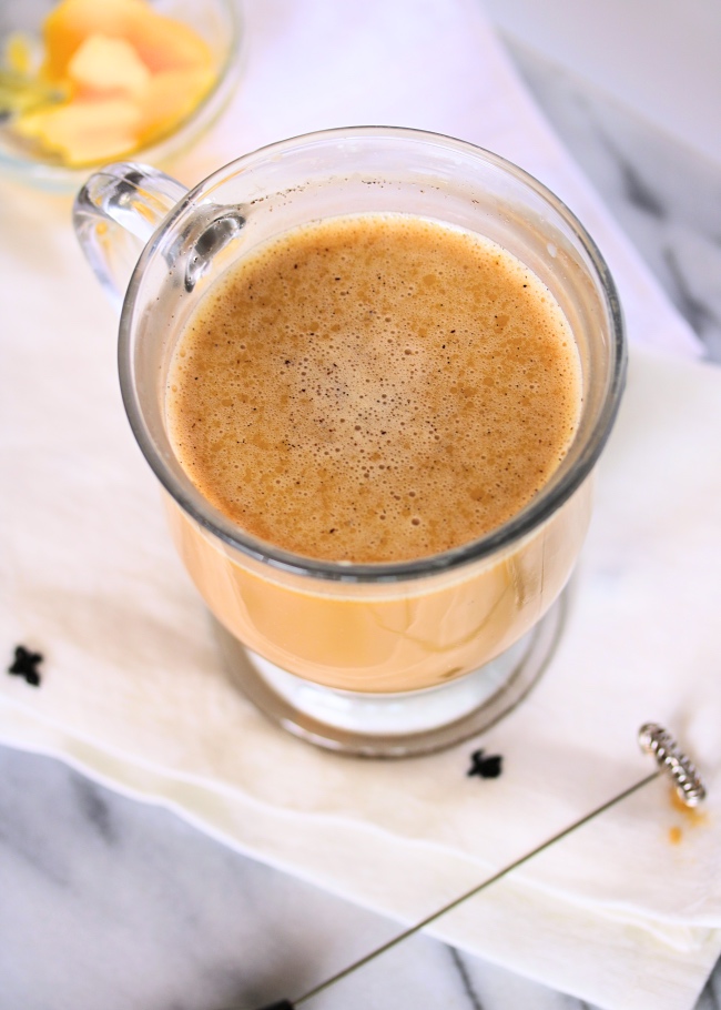 Vanilla "Bulletproof" Coffee PALEO, Whole30 Just Jessie B