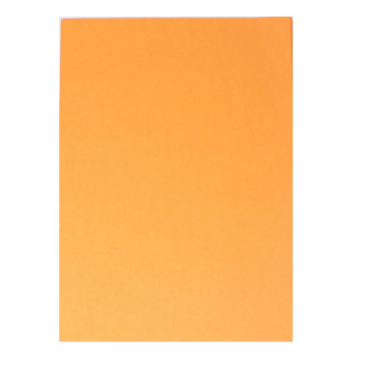 JustKraft A4 Cardstock Color Paper 120 gsm Pack of 10 Light Orange