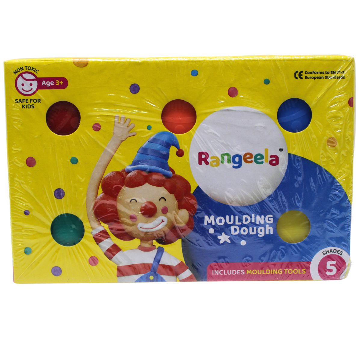 Rangeela Moulding Dough for Kids 8 shades Art Clay (200 g)