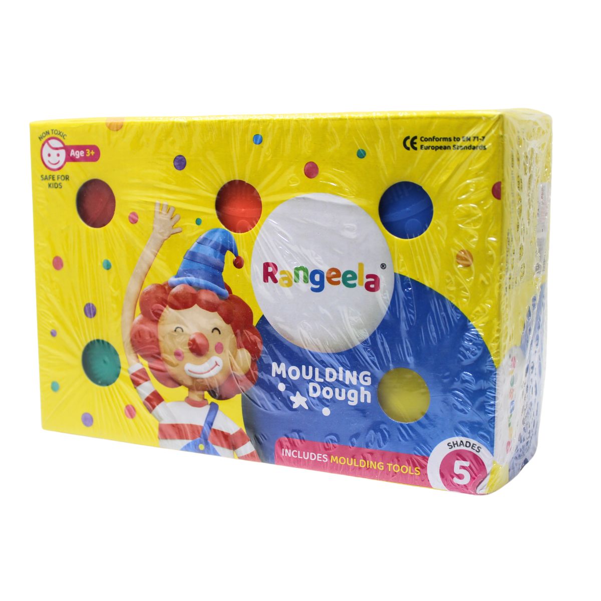 Rangeela Moulding Dough for Kids 8 shades Art Clay (200 g)