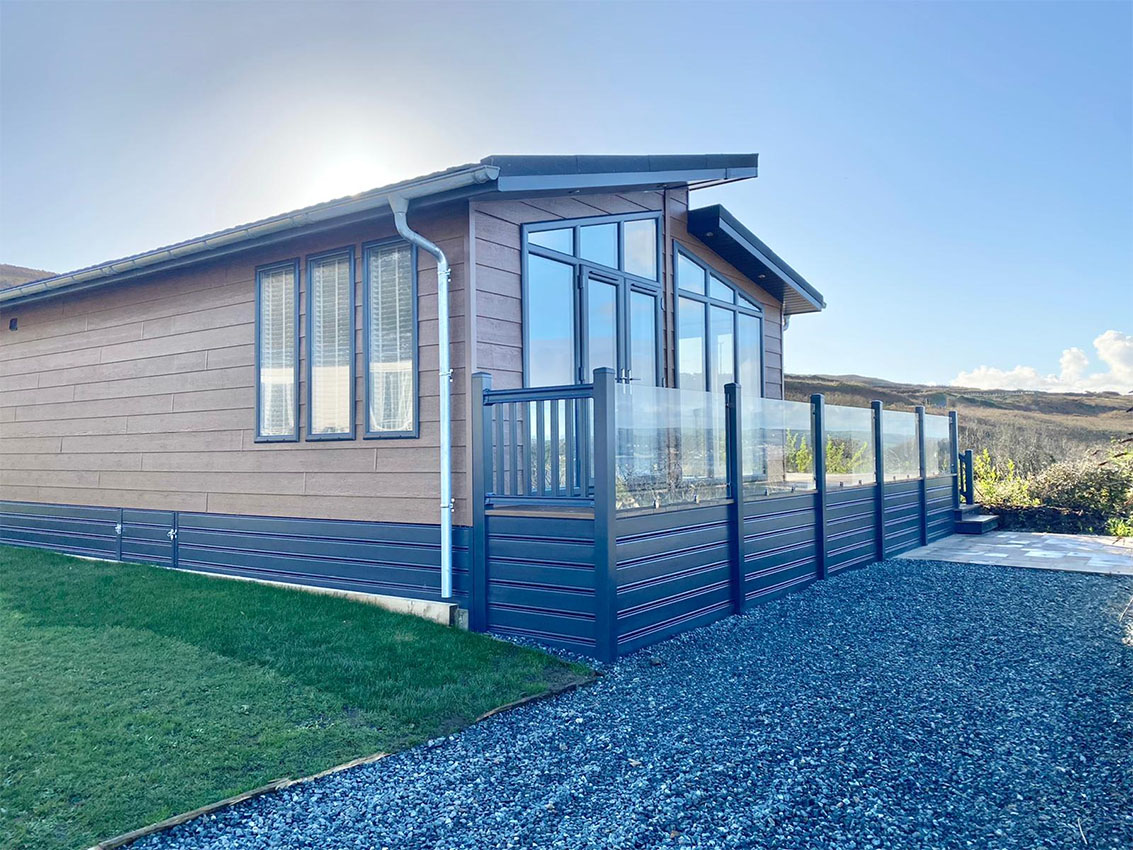 Fishguard Bay Resort, luxury hot tub lodges for sale in South Wales