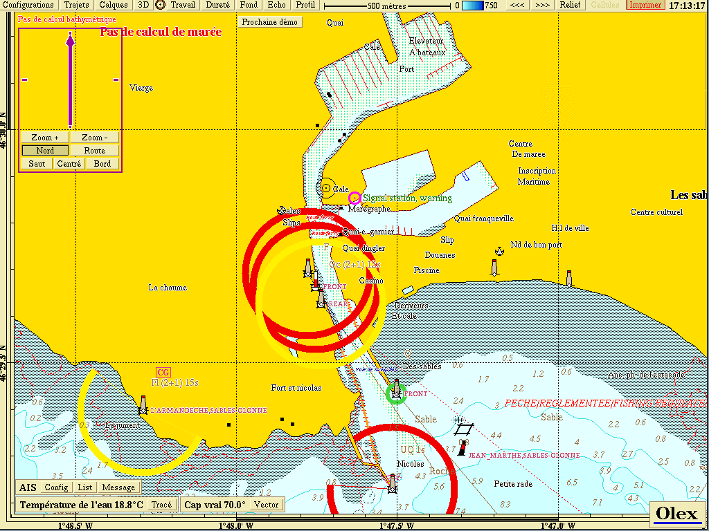 Pain Points De La Cartographie Marine Sur Pc Cartographie marine compatible Olex CMap CM93, ENC S57, Chartworld S63