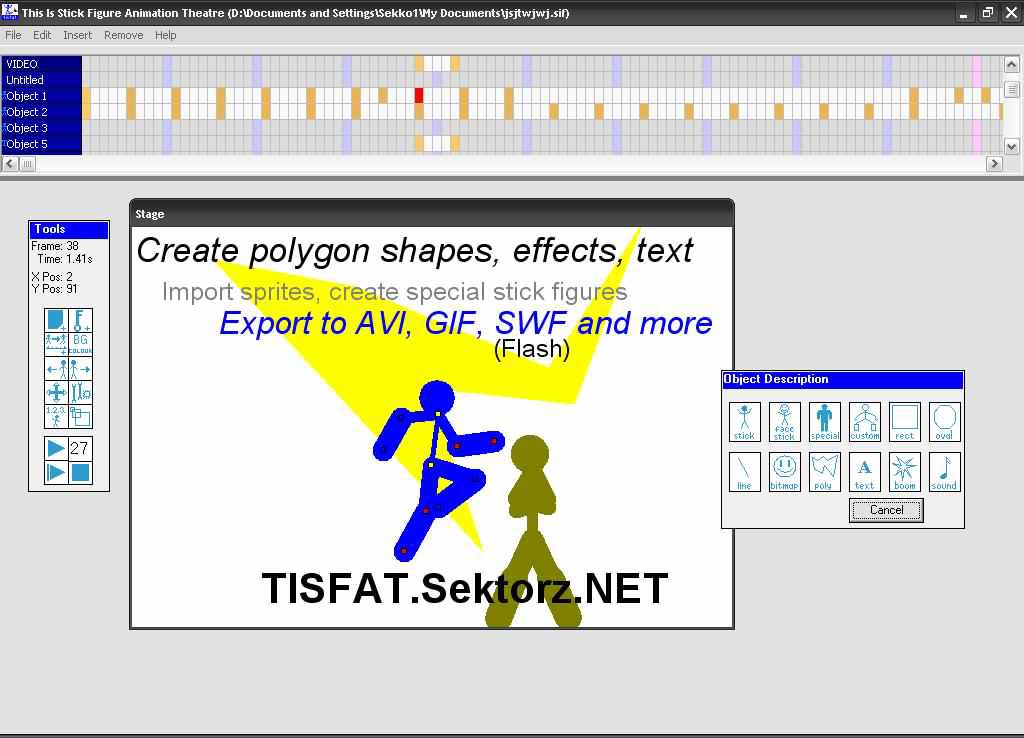 Best stick figure animation software Just Make Animation