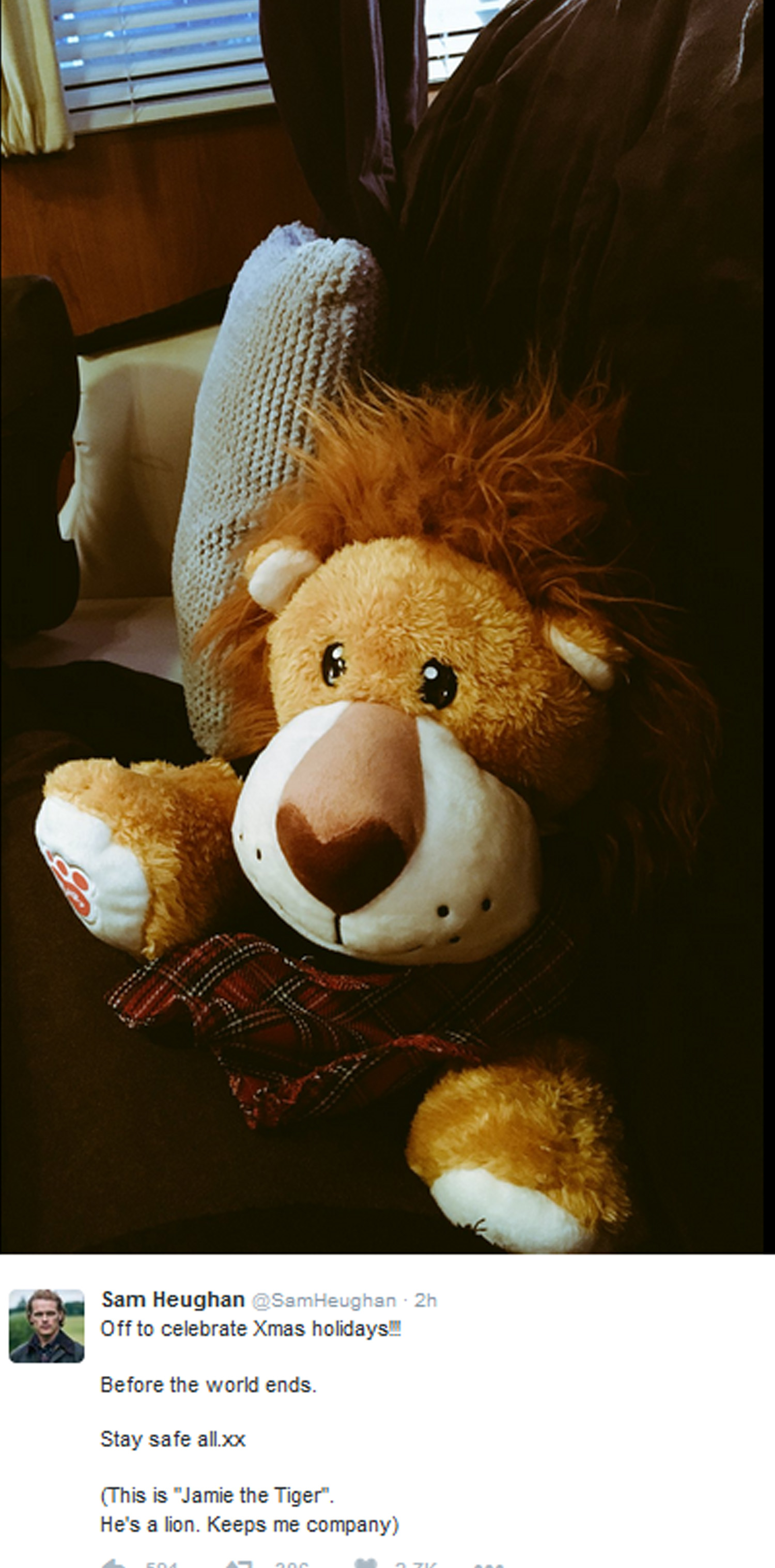 SAM’S TWEET VIA URBAN DICTIONARY