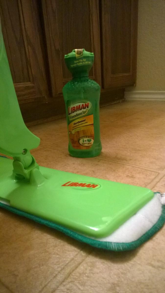 Libman Freedom Spray Mop Saves My Floors & Sanity! Just Marla