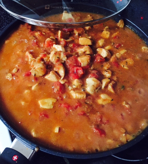 One Skillet Easy Creole Chicken Just Marla Family Travel Blog