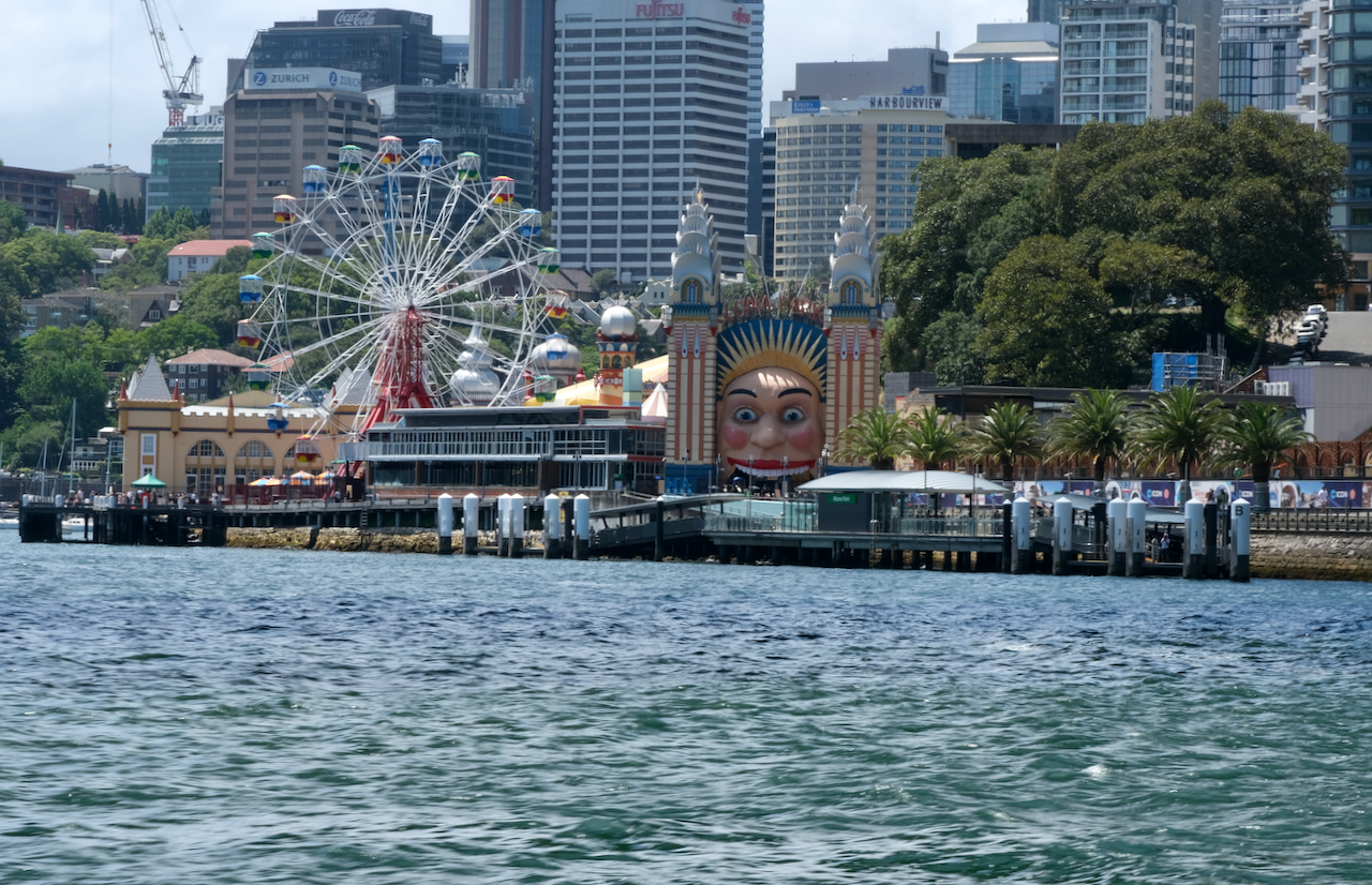 Luna Park Sydney Just Me And A Boarding Pass