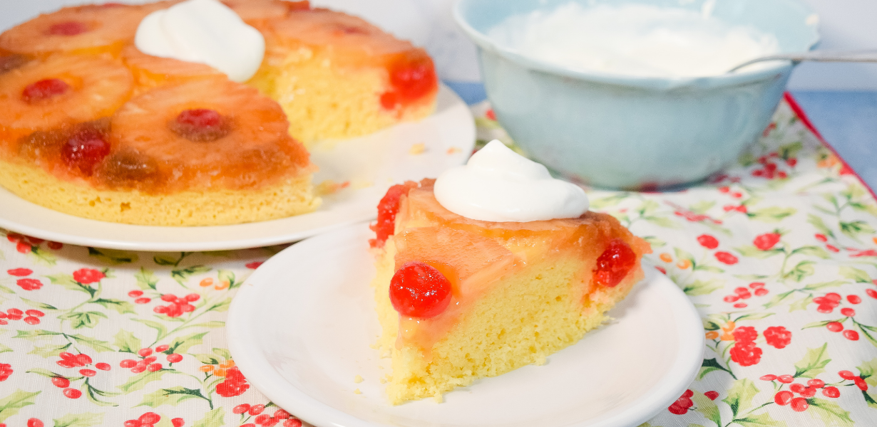 Pineapple Upside Down Cake in the Microwave Just Microwave It