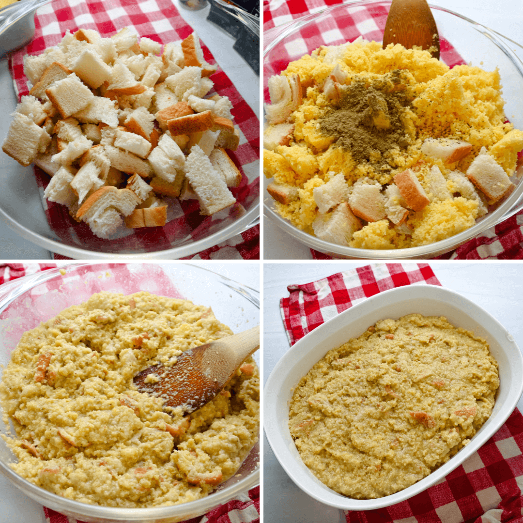 How to make Microwave Cornbread Dressing Just Microwave It