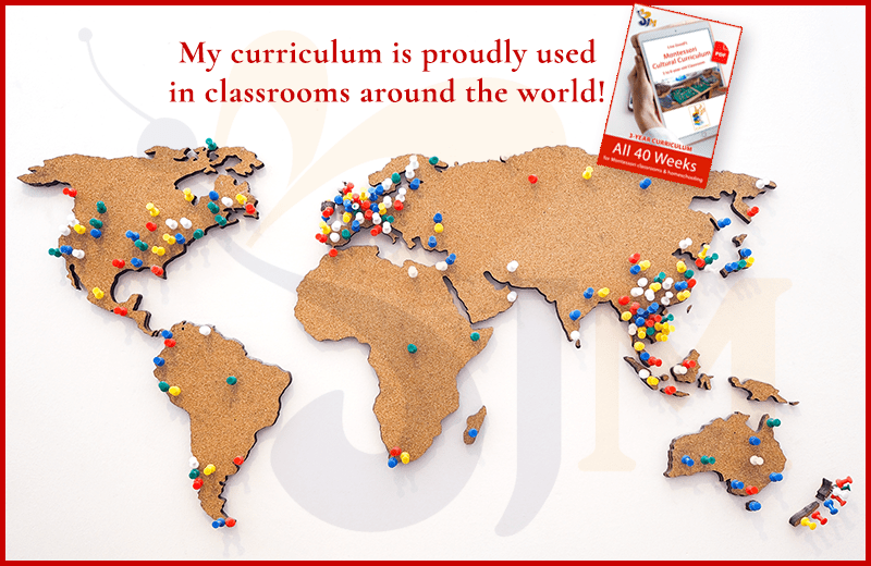 Montessori Curriculum Cultural & Language by Lisa Good