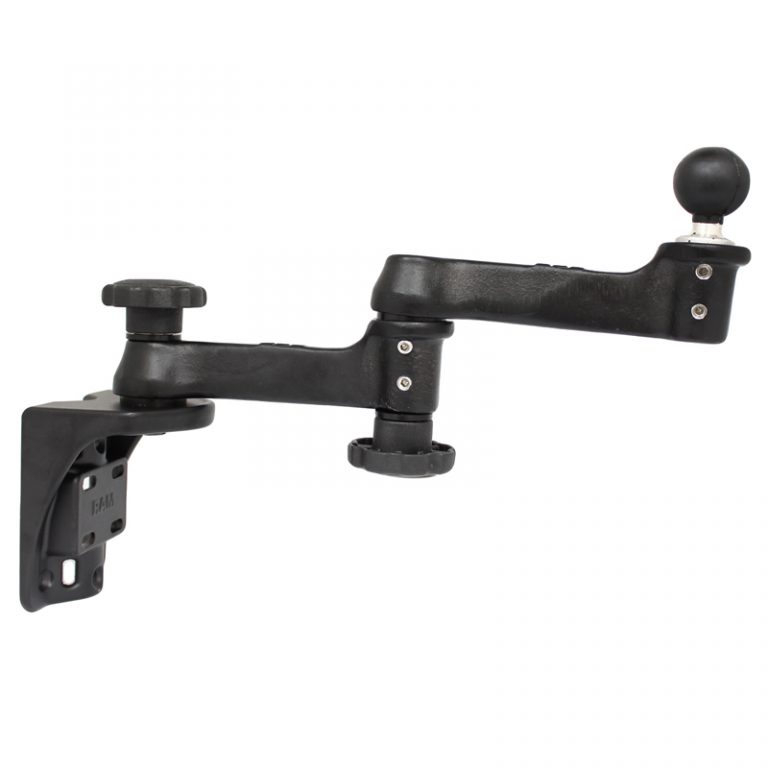 Ram Double Swing Arm Mount System Vertical with 1 1/2 inch Ball RAM