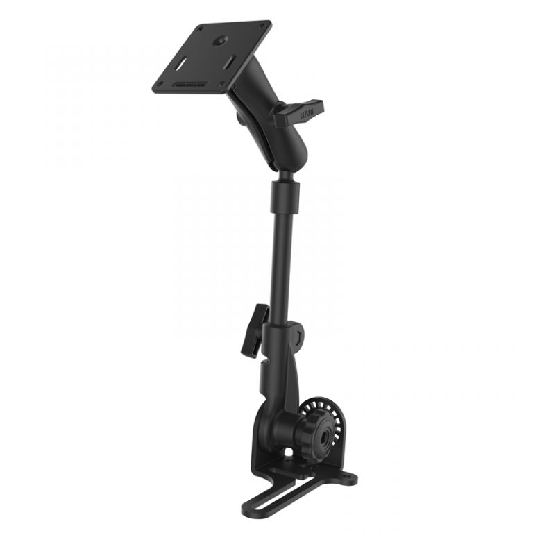 Ram Universal NoDrill Pod HD Vehicle Mount with Double Socket Arm and