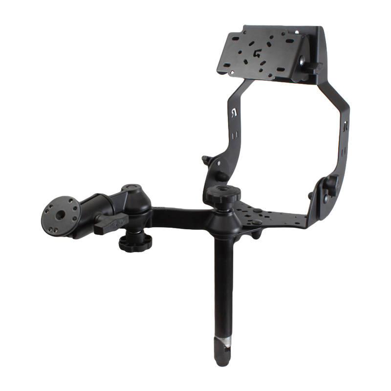 Ram Mobile Data Terminal Display Mount with 8 inch upper TelePole and