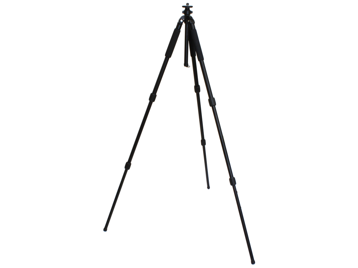 Professional Black metal Tripod 21 inches 58 inches. It offers 3/8 in