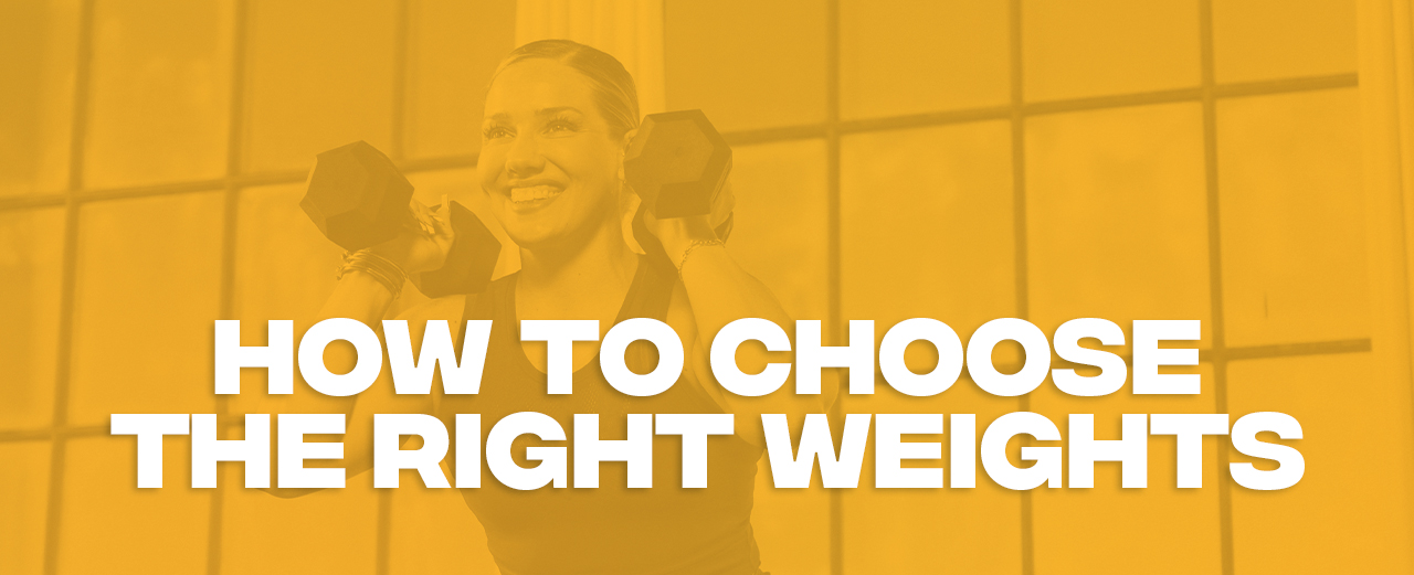 How to choose the right weights Just Move