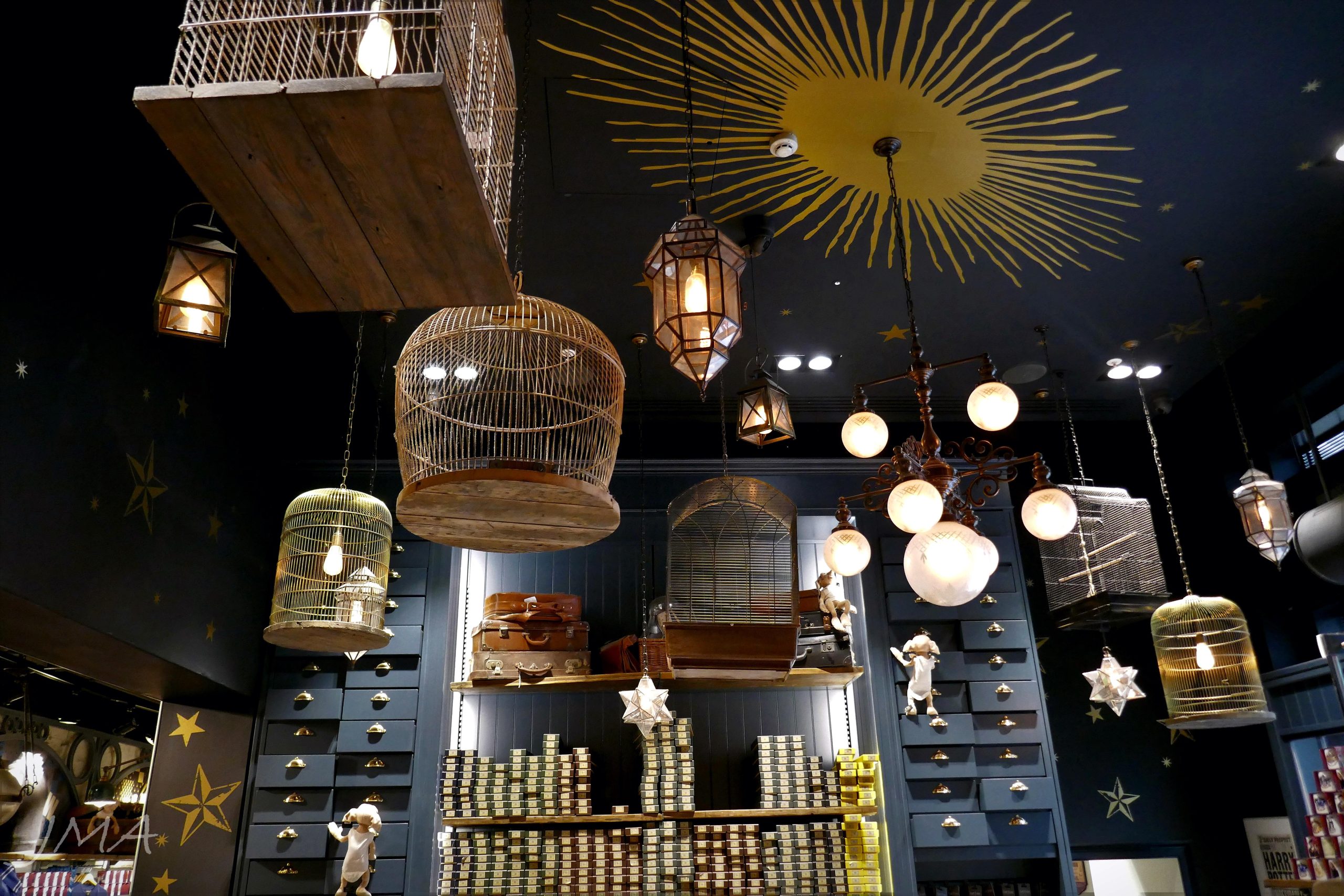 Harry Potter Shop at King's Cross Station in London | 伦敦国王十字车站的哈利波特商店