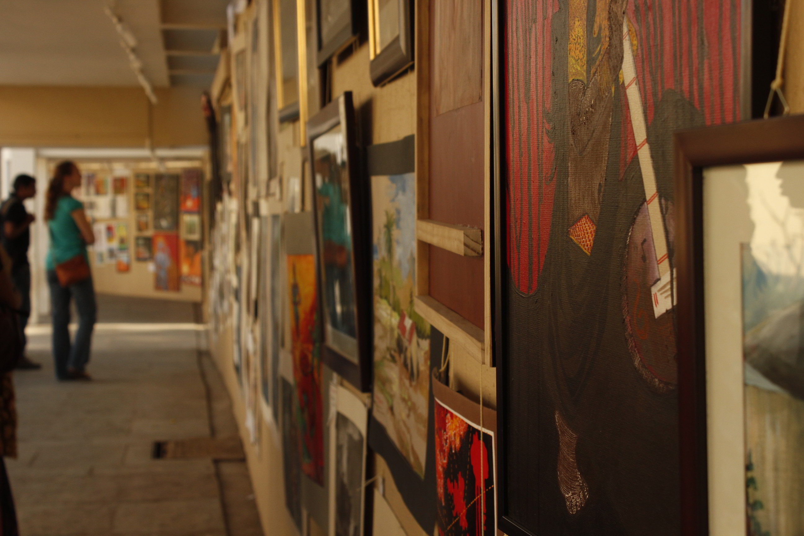 Paintings & Sculpture Exhibition At Kusumagraj Prathishan By Nashik