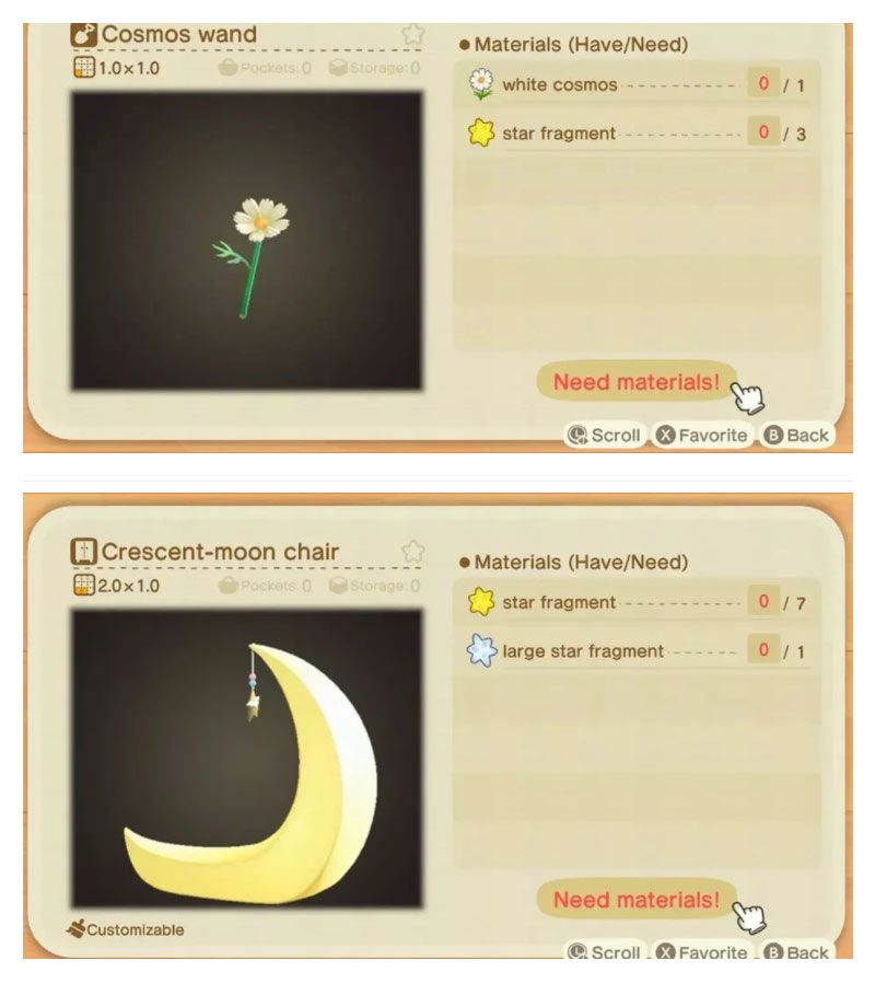 Animal Crossing New Horizons Celeste Zodiac Recipes at Tai James blog