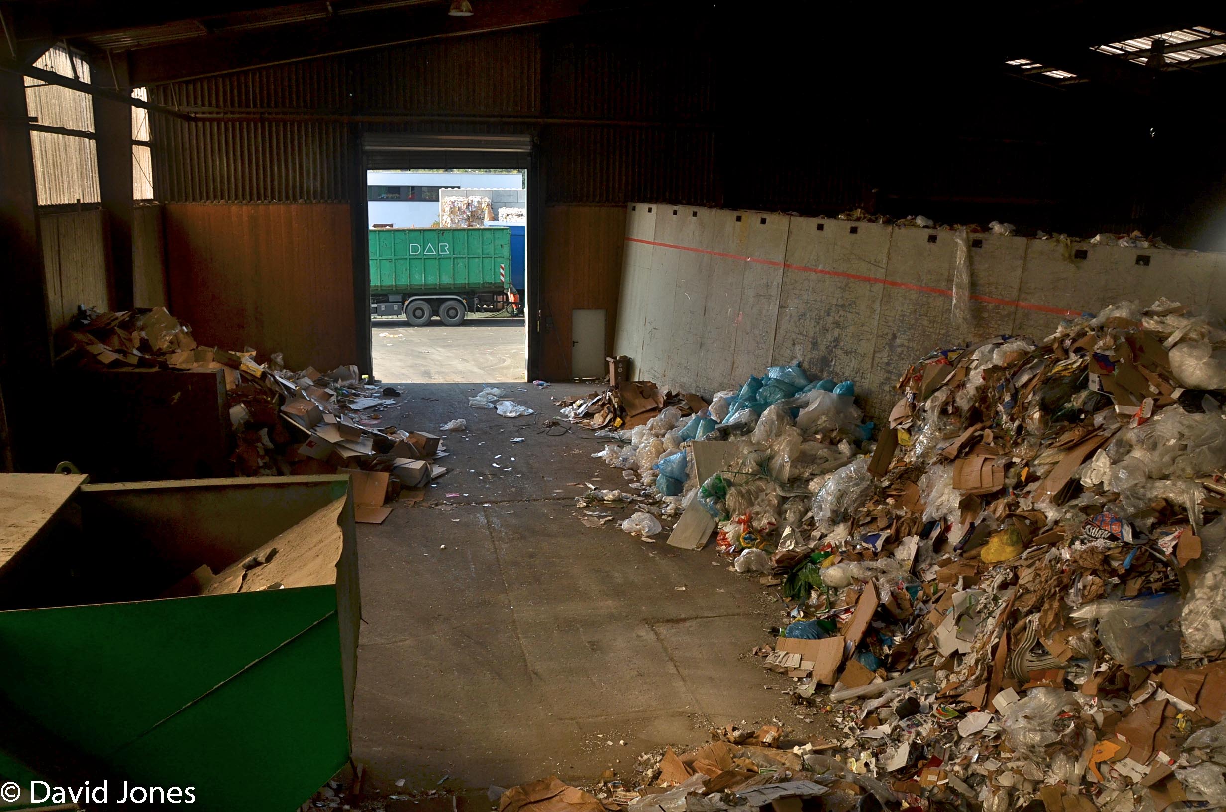 Recycling yard Just One Ocean