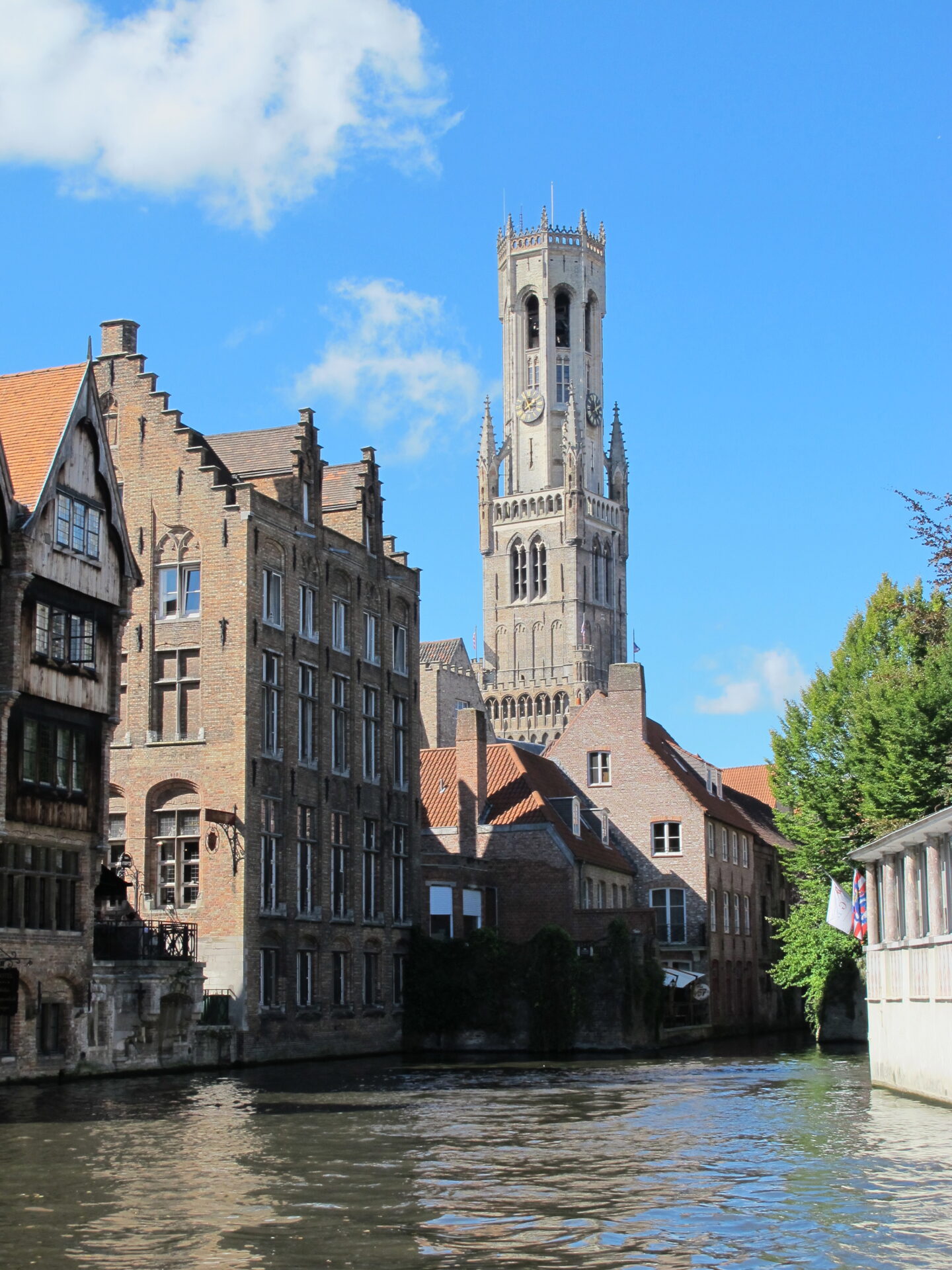 Bell tower Bruges Belgium Just One Suitcase