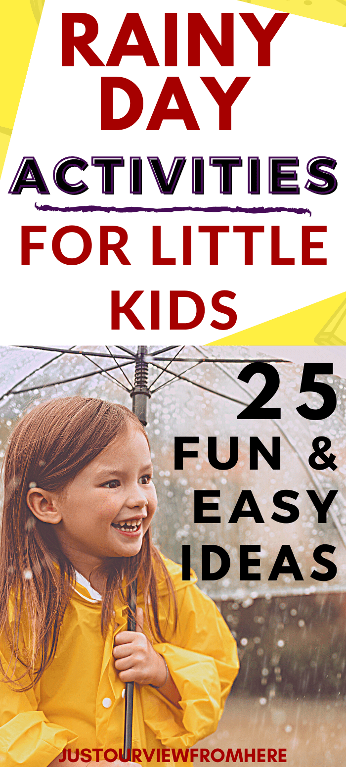 25+ Rainy Day Activities For Toddlers To Keep Them Busy And Entertained