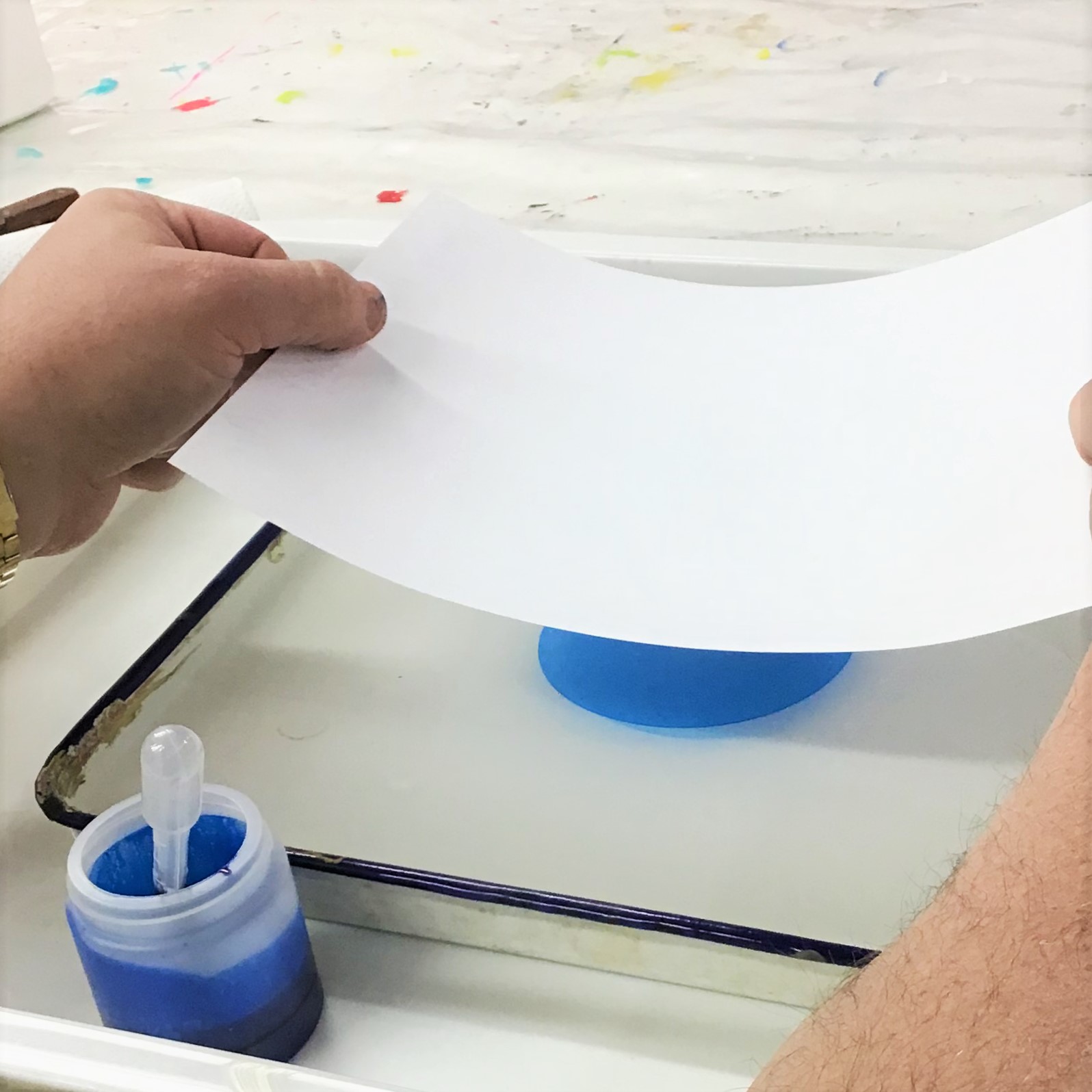 Balancing Acrylic Paints for Marbling Just Paint