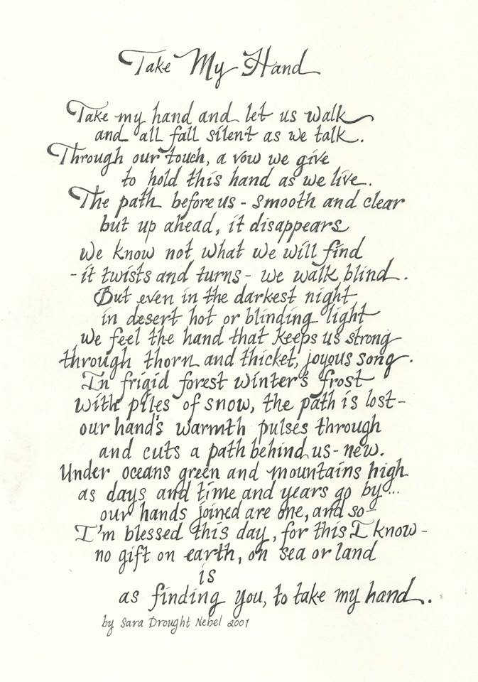 Take My Hand Just Plain Art