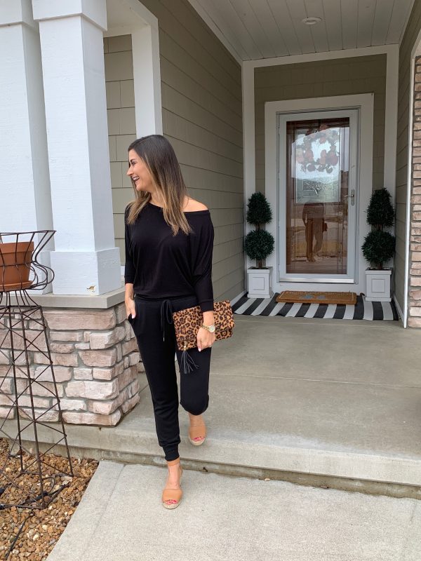 How to Wear One Pair of Black Joggers Ten Ways Just Posted