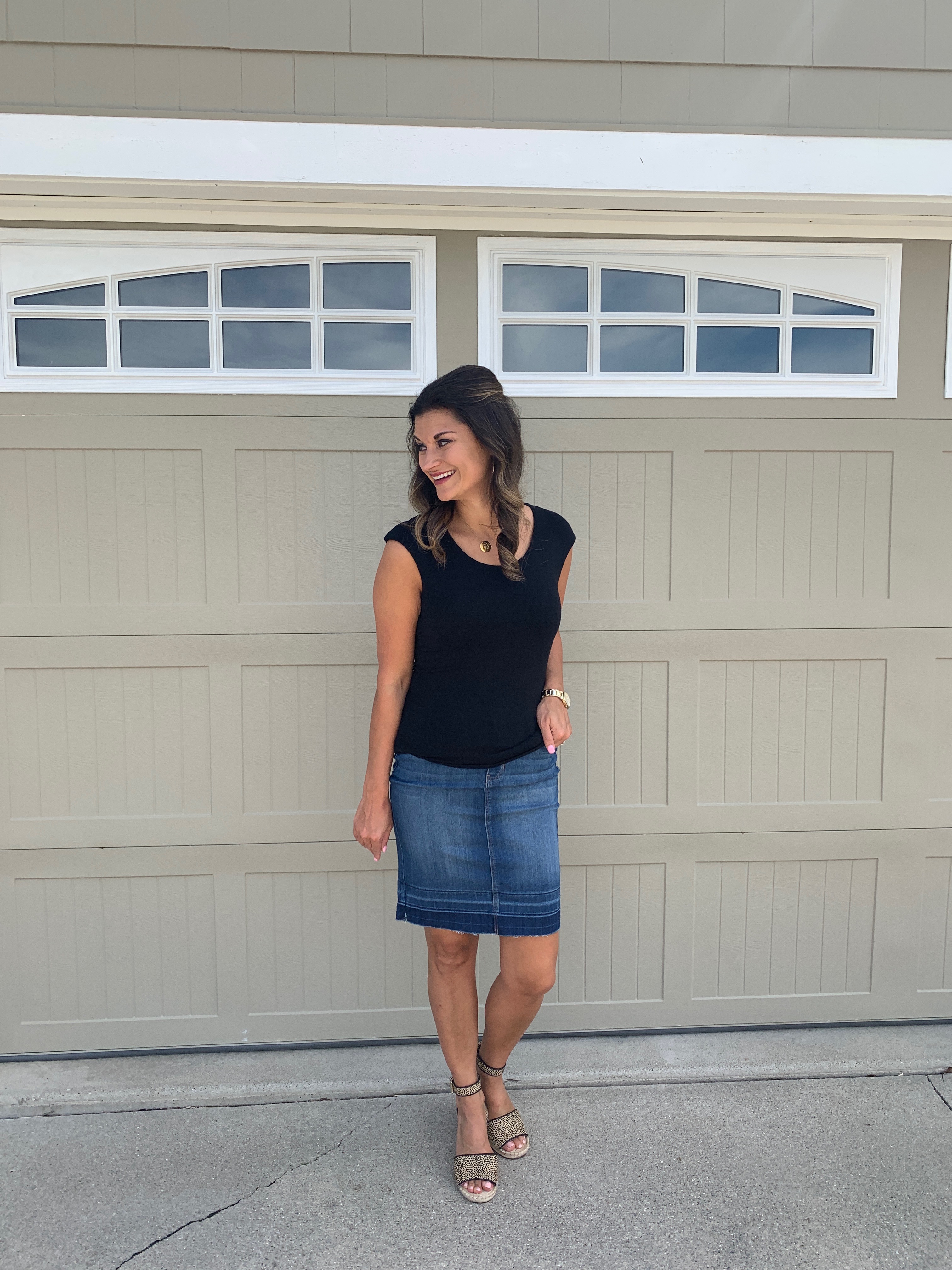 How to Wear a Denim Skirt 10 Ways Just Posted