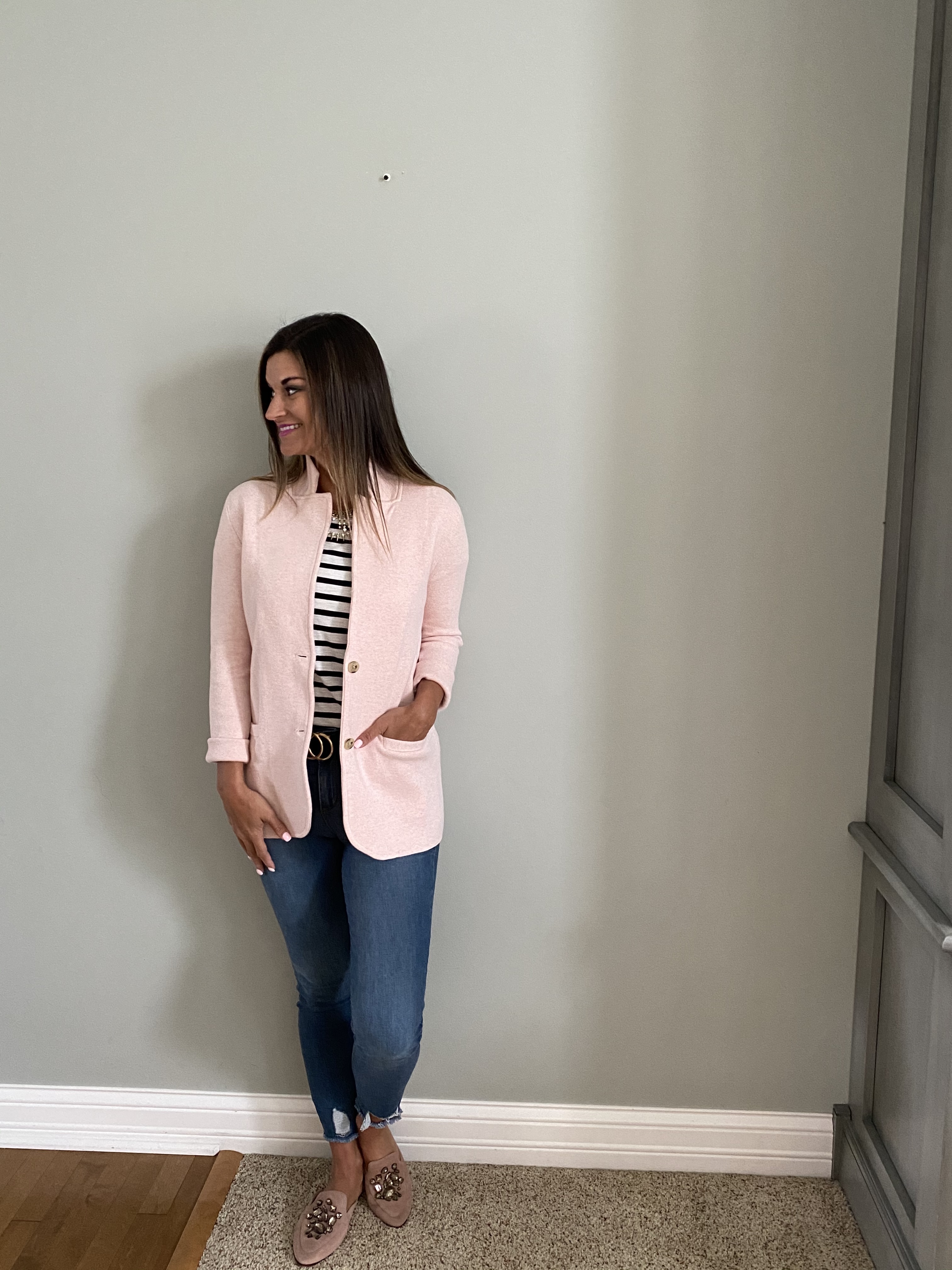 How to Wear a Pink Blazer Ten Ways Just Posted