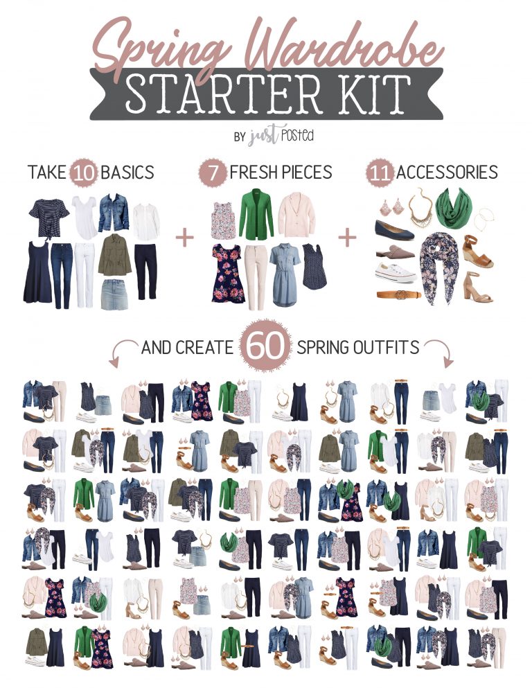 Spring Starter Kit Capsule Wardrobe Just Posted