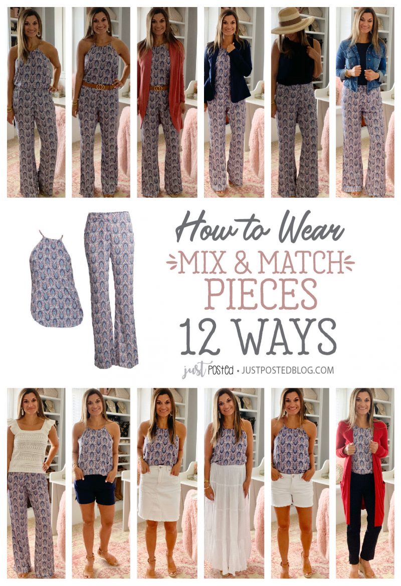How to Wear Mix & Match Pieces Just Posted