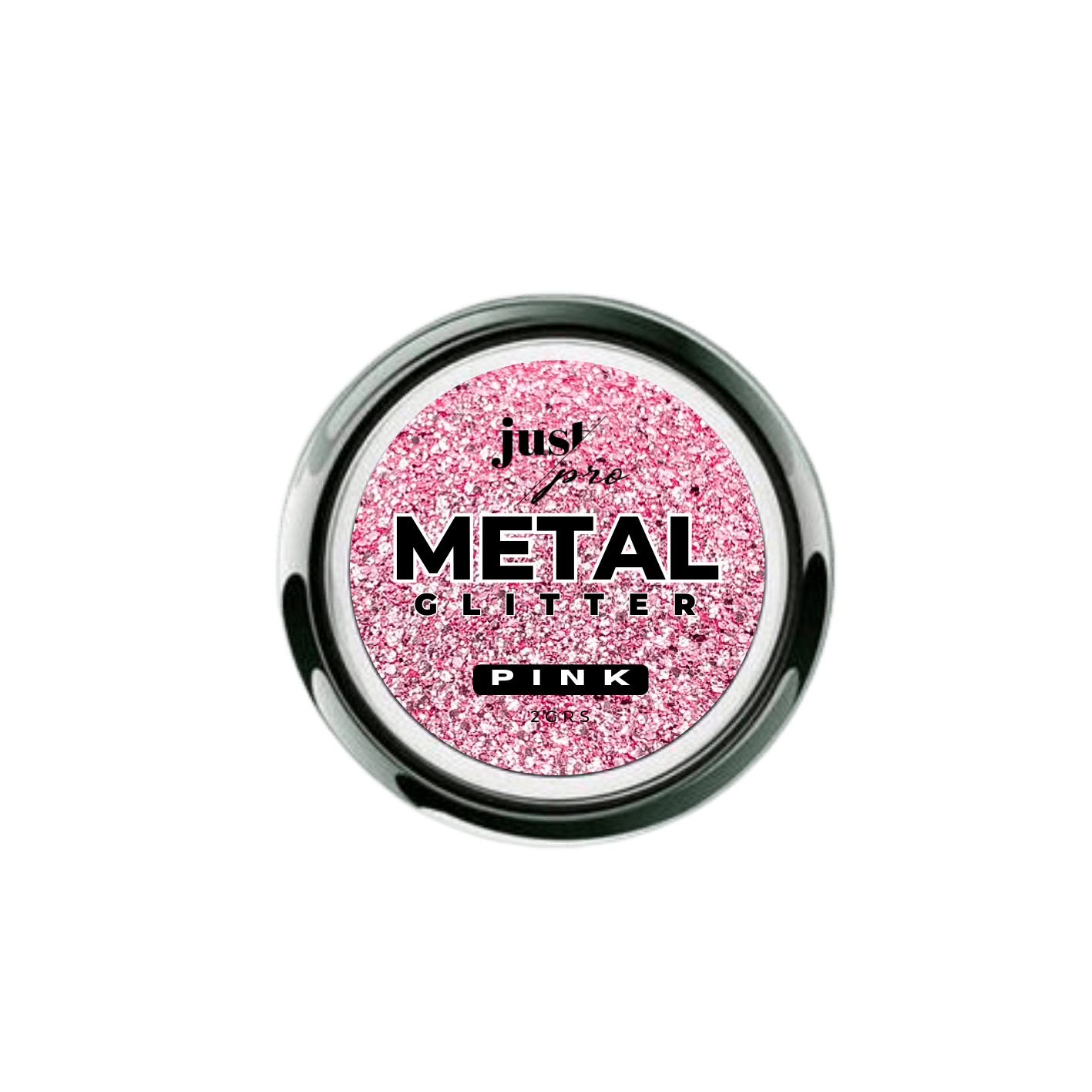 METAL GLITTER PINK Just Pro Loja Online