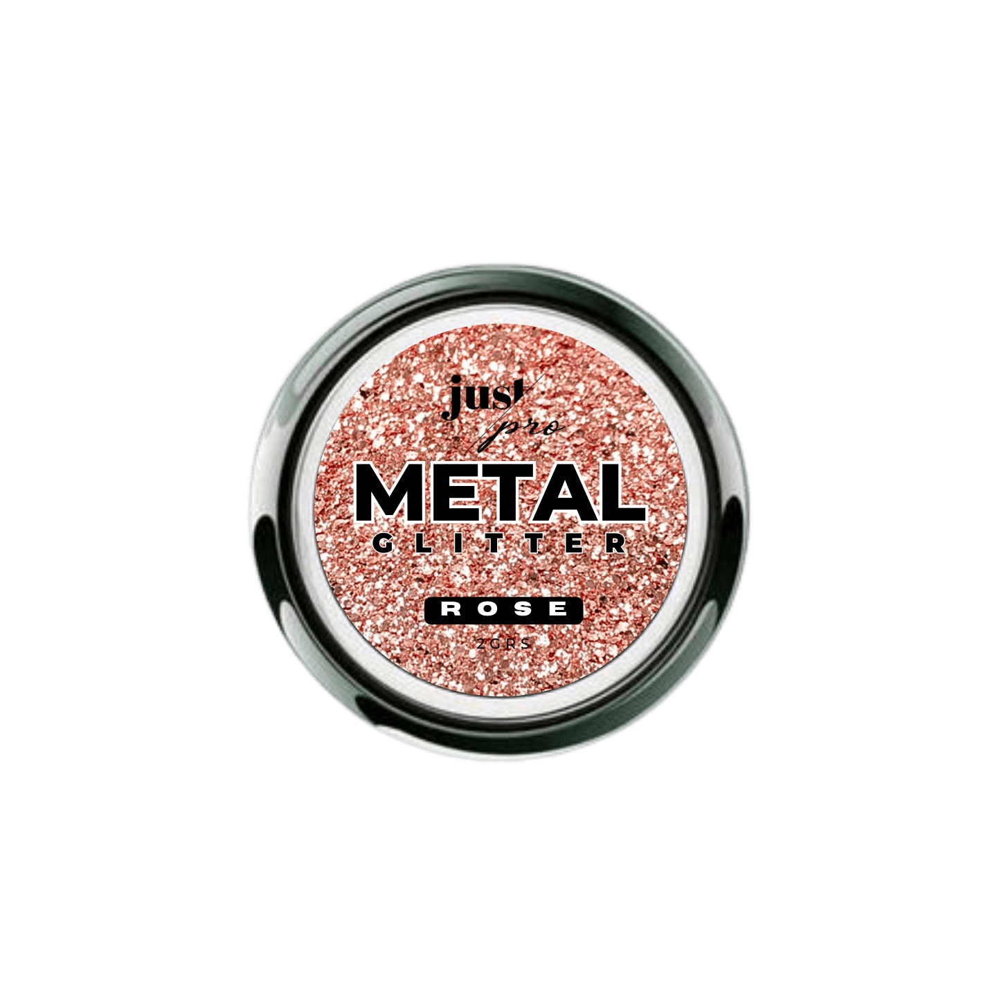 METAL GLITTER ROSE Just Pro Loja Online