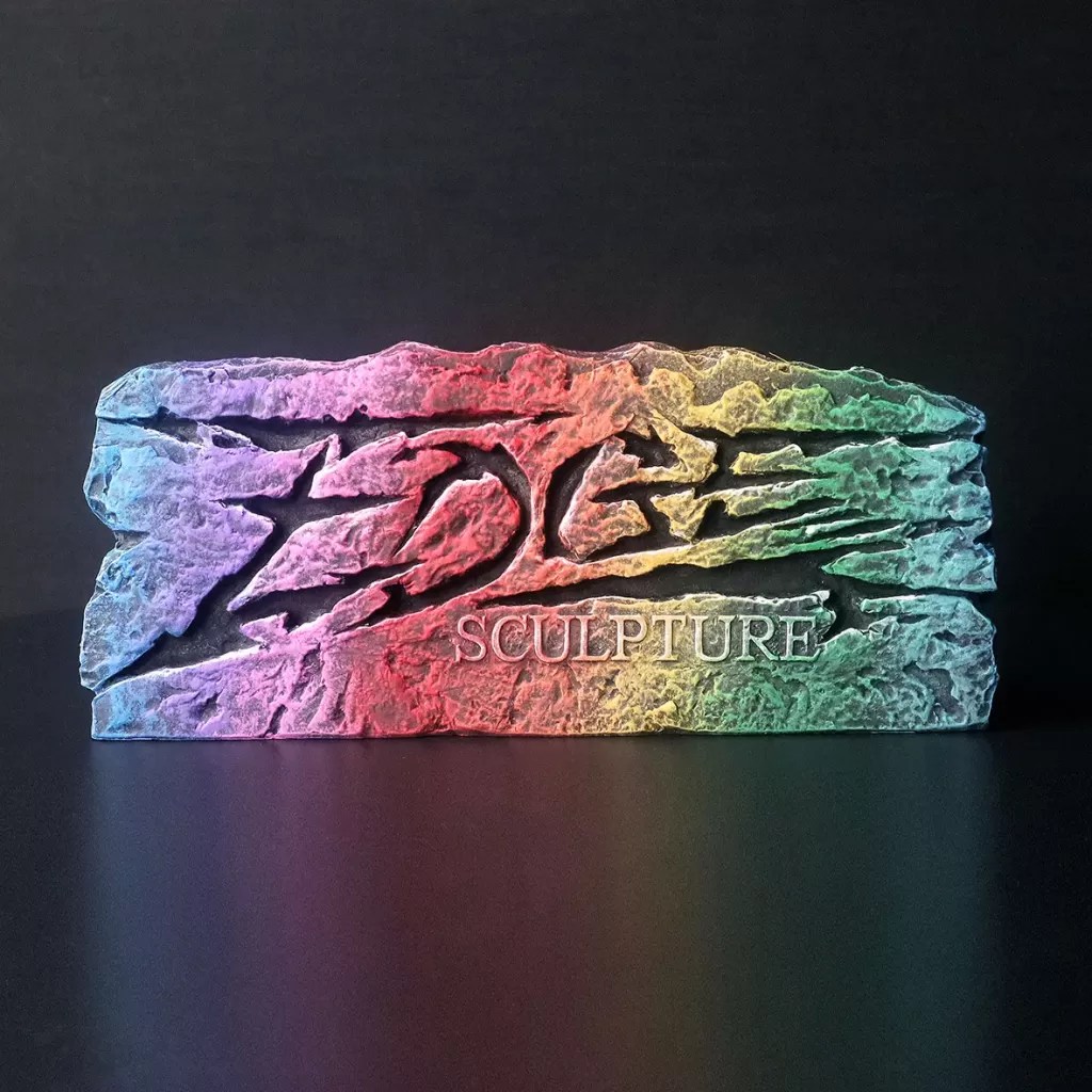 Edge Sculpture 'Congo' Plaque by Matt Buckley Just Sculptures