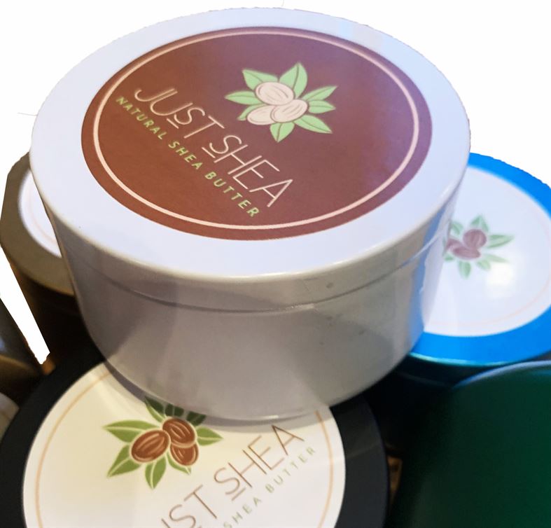 Just Shea 100 Natural & Raw Shea Butter 4oz (113g) Just Shea