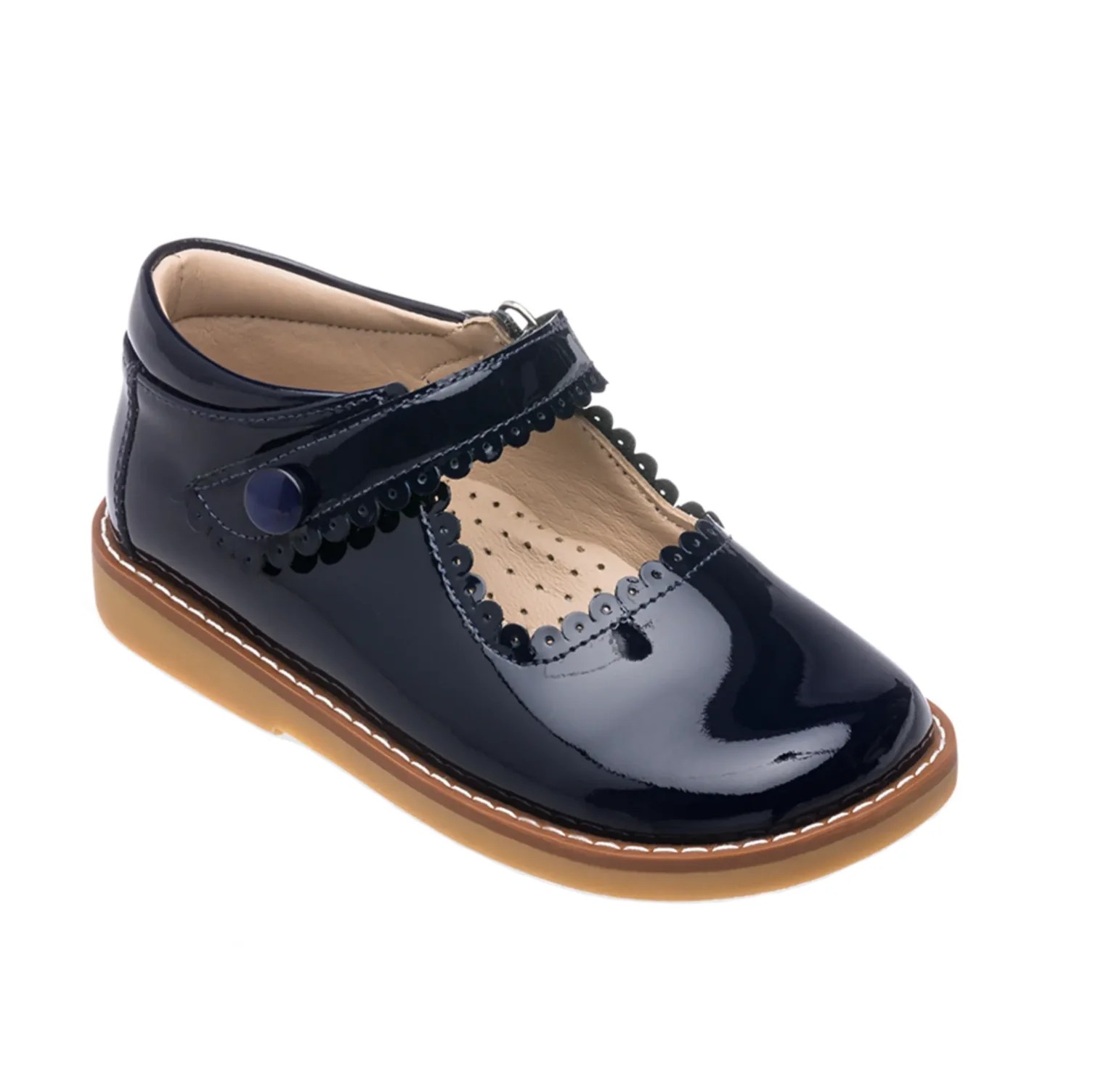 Navy Blue Mary Jane Shoes