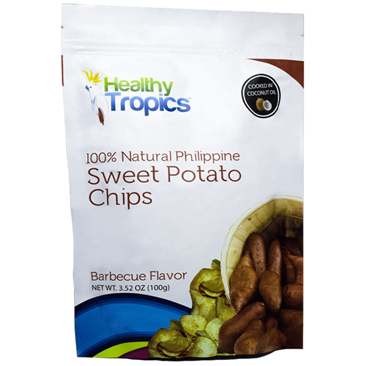 Healthy Tropics 100 Natural Philippine Sweet Potato Chips Barbecue