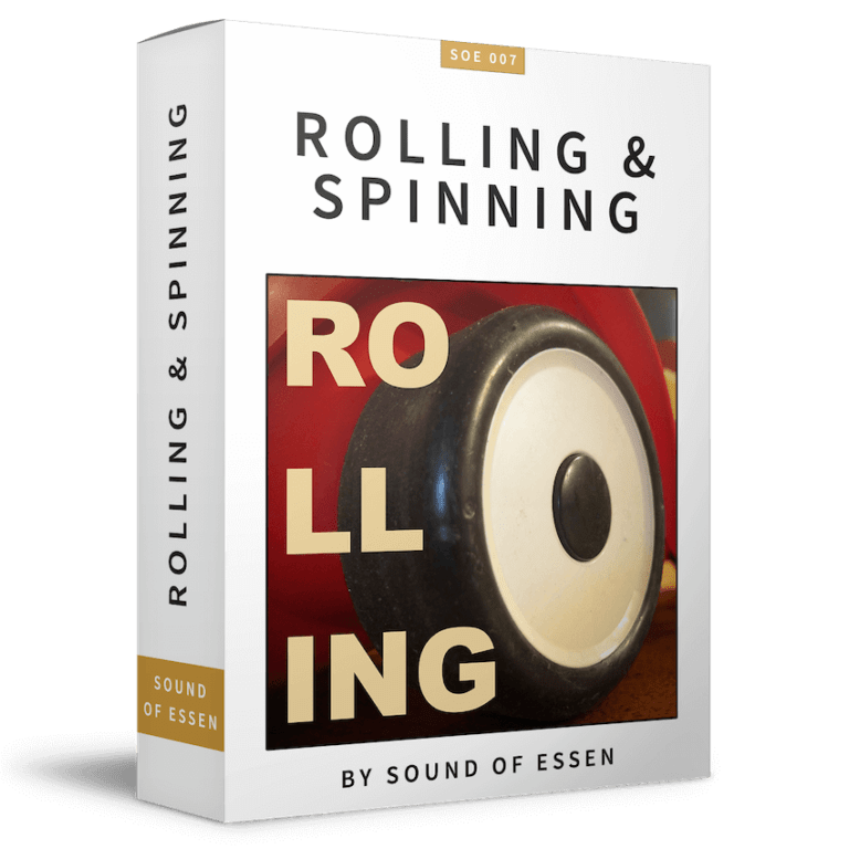 Rolling & Spinning Sound Effects Library