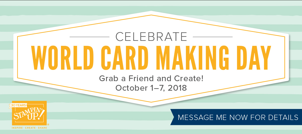 World Card Making Day SALE and more! Just Stampin'