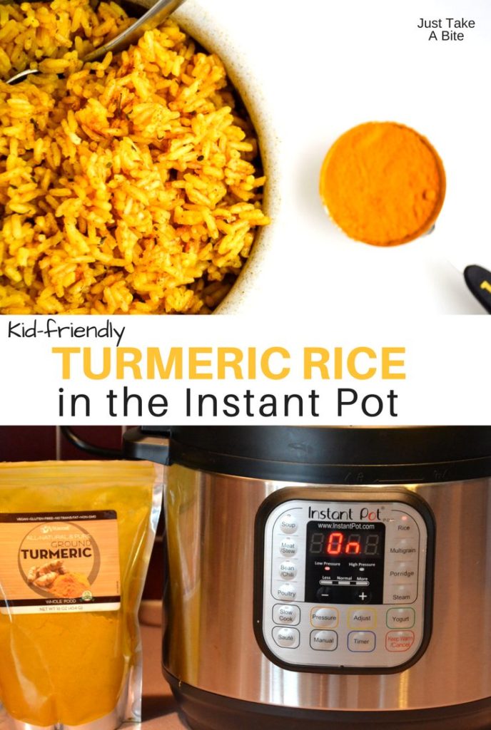 Instant Pot Turmeric Rice (with Liver!) Just Take A Bite