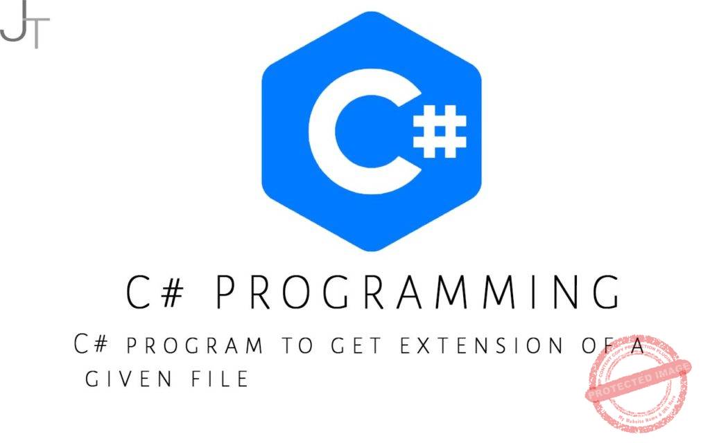 C program to get an extension of a given file Just Tech Review