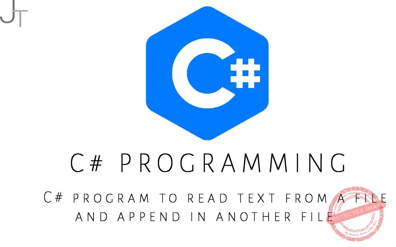C program to read text from a file and append in another file Just