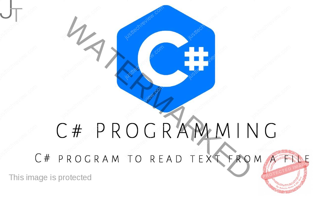 C program to read text from a file Just Tech Review