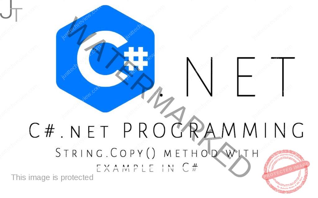 String.Copy() method with example in C Just Tech Review