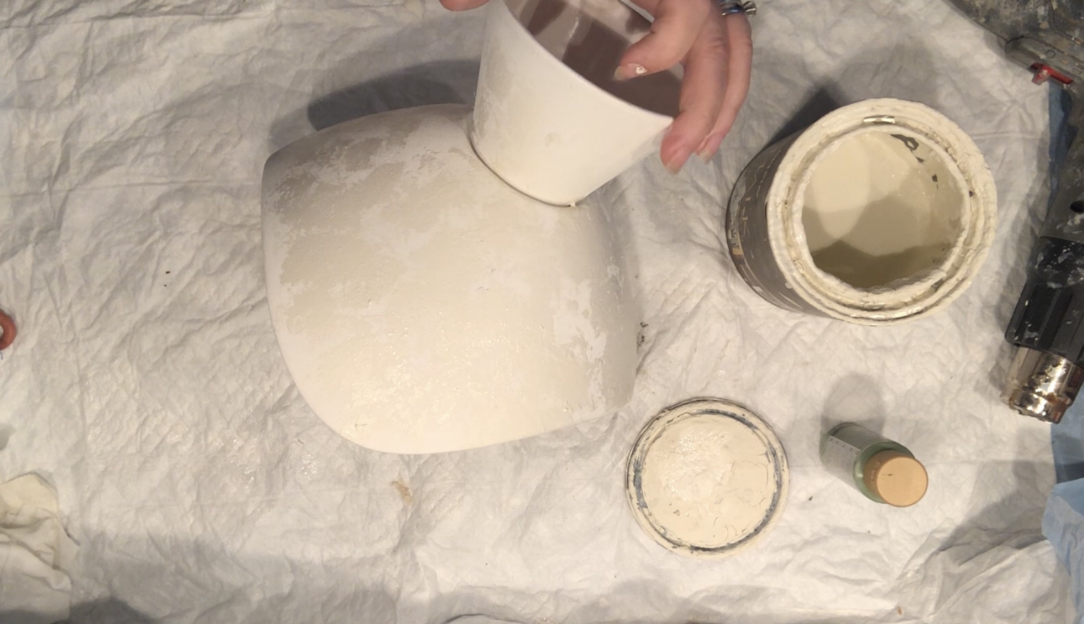 How to get Faux Stone Finish · Just That Perfect Piece