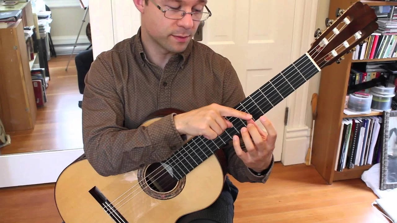 Lesson Beginner Left Hand Exercises for Classical Guitar Just The Tone