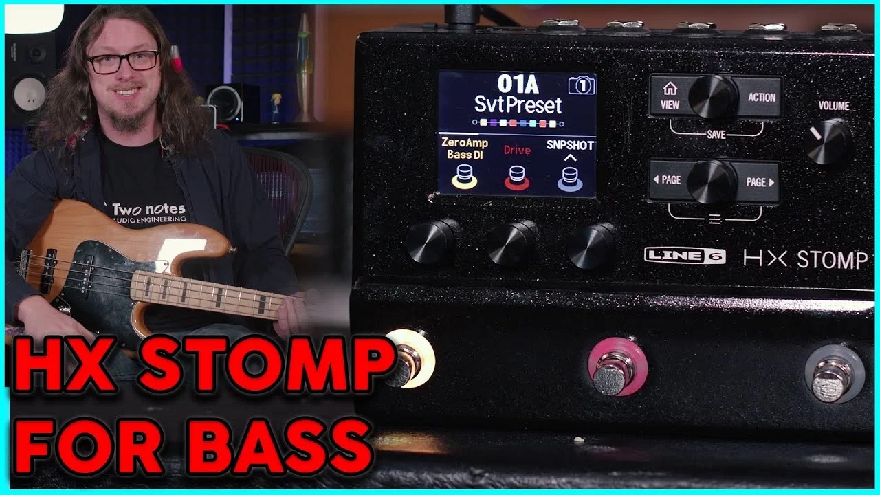 Using an HX Stomp for Bass First Feature Exploration Just The Tone